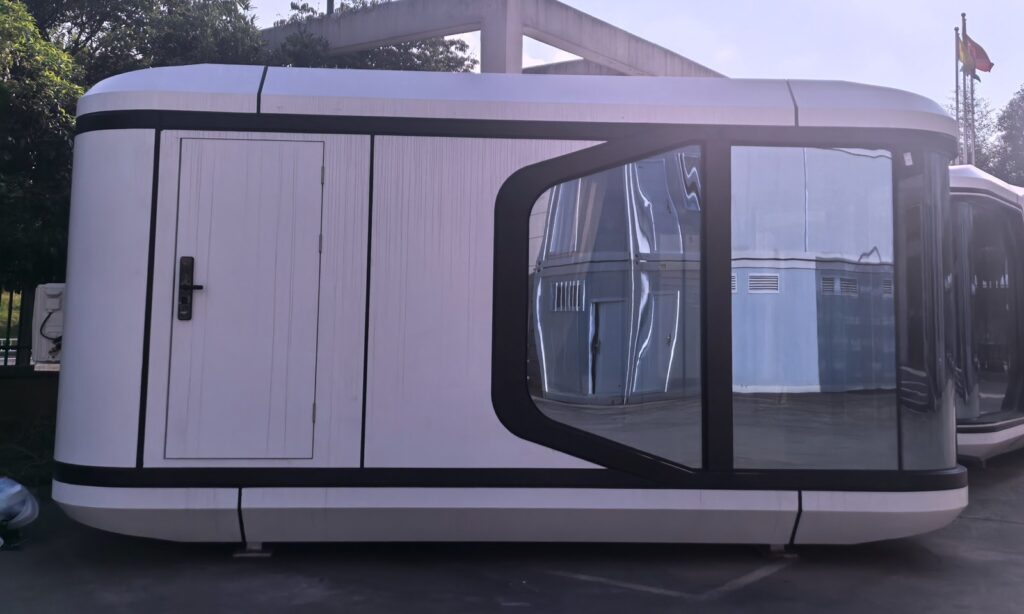 a3 space capsule house 20ft exterior
